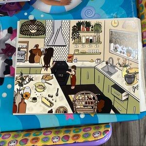 Colorful Kitchen Art Print